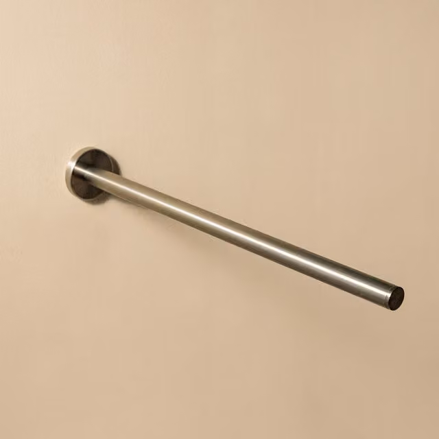 Toallero de pared de un solo brazo Cosmic Architect S+ en metal color plata/gris