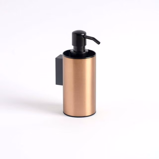 Dispensador de pared Manillons Torrent en acero inoxidable color bronce