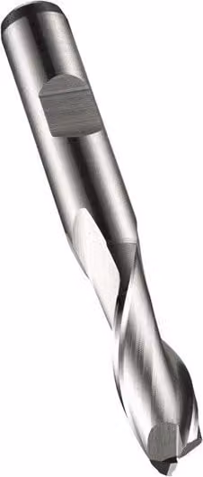 Fresa de ranura Dormer de acero HSS-E-PM color plata, longitud 43,5 mm