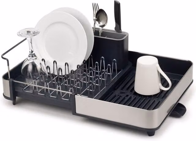 Escurreplatos extensible Joseph Joseph Extend de 35,3 cm en color gris