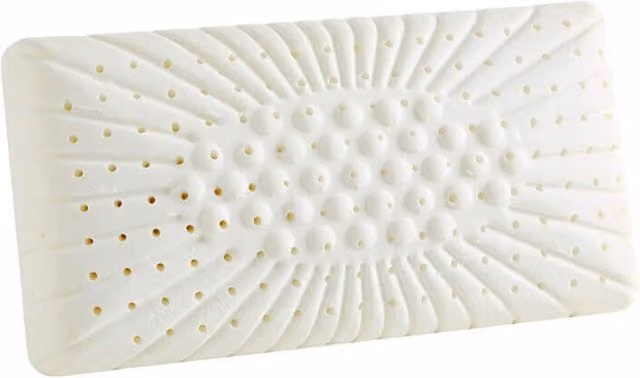Almohada visco plus high AZNAR de memory foam blanca con doble funda, firmeza media-alta, antibacterial y lavable a 40 grados, An/P/Al: 70 cm