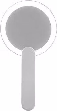 Espejo de maquillaje Dam plegable con luz LED de color blanco para mesa