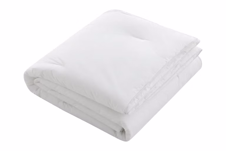 Relleno nórdico Duvedecor de microfibra termorregulador color blanco para invierno An/P: 200 x 220 cm