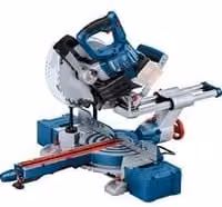Tronzadora e ingletadora a batería Bosch Professional Biturbo GCM 18V-254 D Professional azul con 4500 RPM