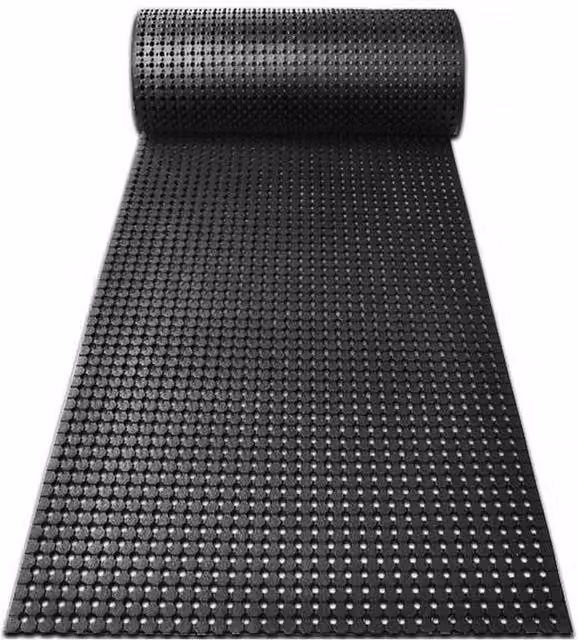 Tobogán de goma antideslizante KARAT color negro para zonas húmedas An/P: 200 x 100 cm