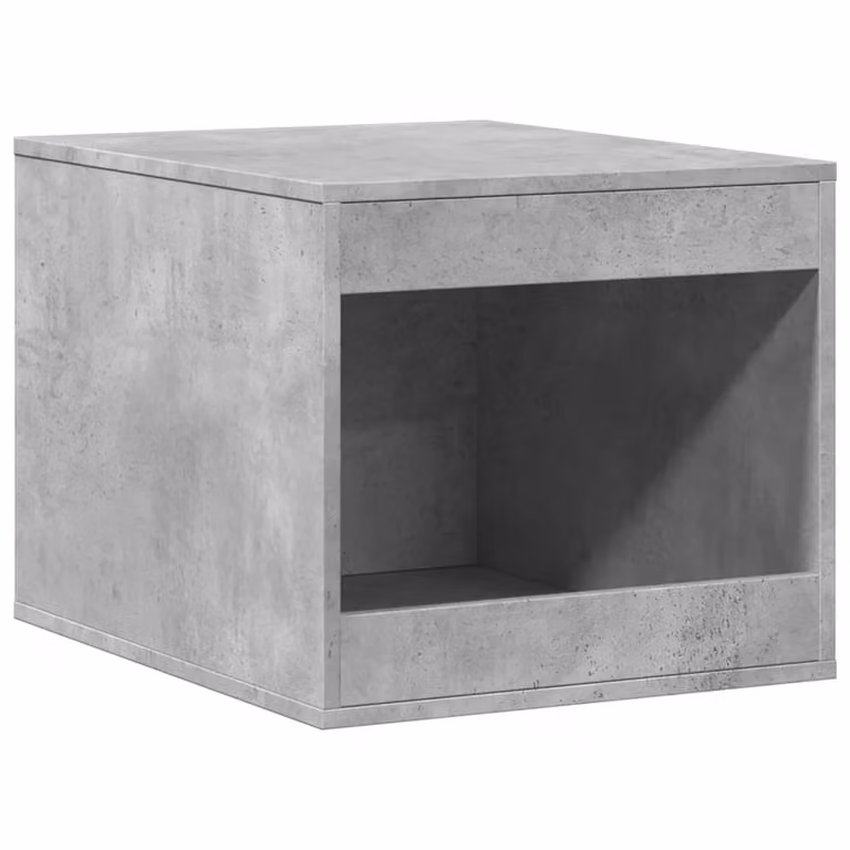 Mueble arenero para gatos vidaXL de madera en color gris hormigón, An/P/Al: 47 x 59 x 42 cm