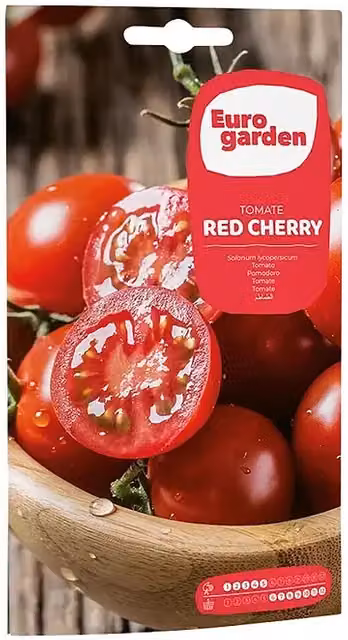 Semillas de tomate cherry rojo Euro Garden para tu huerto