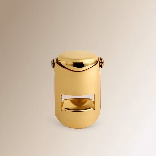 Tapón para champán Vinobile El Corte Inglés de acero inoxidable en colores plata y oro