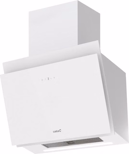 Campana de pared Cata Thalassa Pro 600 GWH en color blanco con 5 velocidades, función turbo, control por aplicación y eficiencia clase A+++