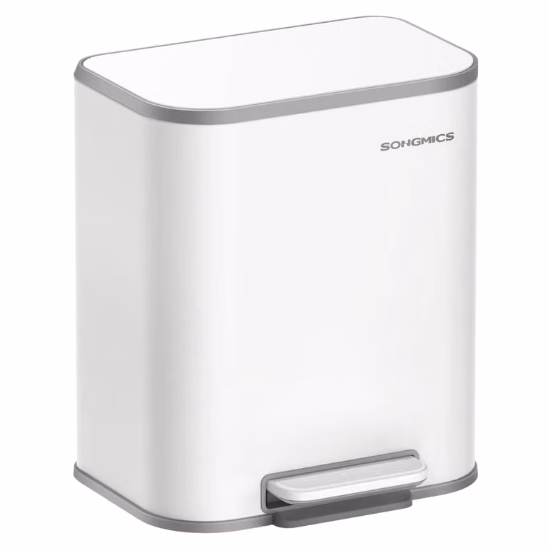 Estante de pared moderno Songmics en color blanco y beige para adultos