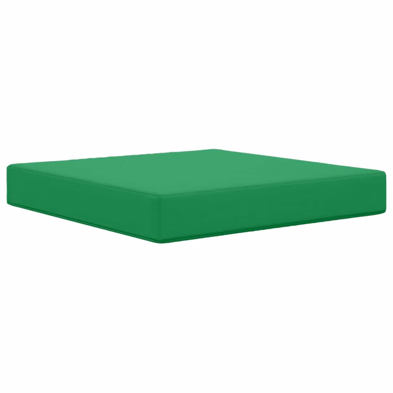 Cojín para sofá de exterior vidaXL de poliéster verde de 60 x 60 cm