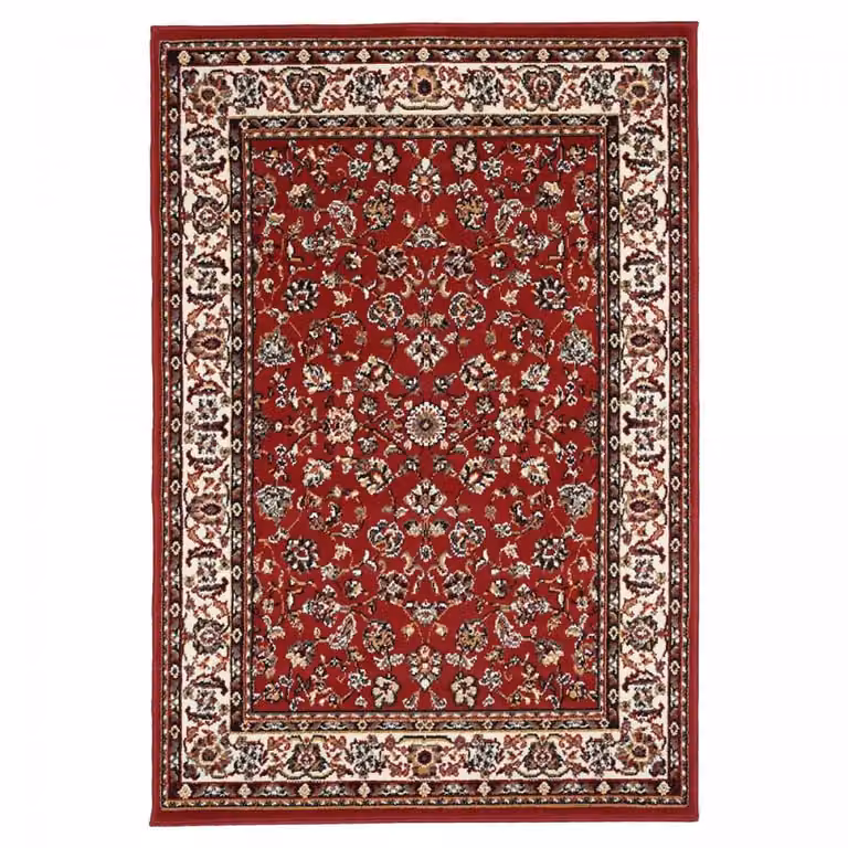 Alfombra oriental Un Amour De Tapis roja para cocina An/P: 80 x 150 cm