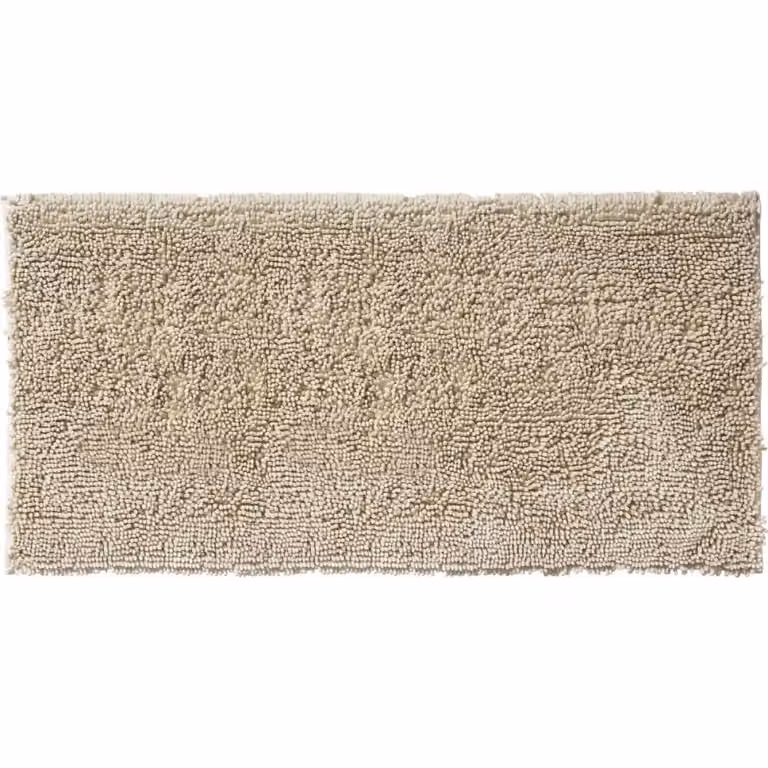 Alfombra de baño decorativa GUY LEVASSEUR de chenille y poliéster, antideslizante y lavable, An/P/Al: 120 x 60 x 1 cm
