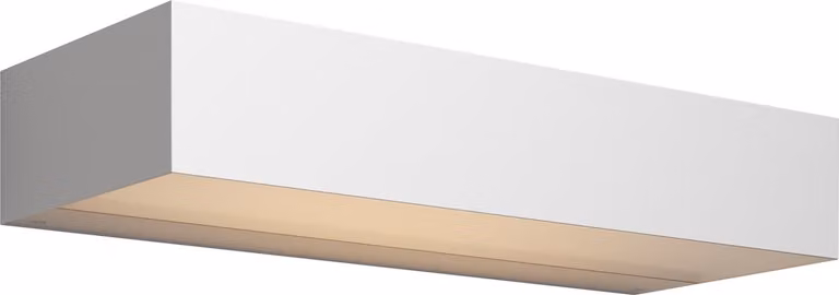 Lámpara de pared exterior LED Maytoni de 20W en color blanco con iluminación ascendente y descendente, luz cálida de 3000K y protección IP65 para jardín