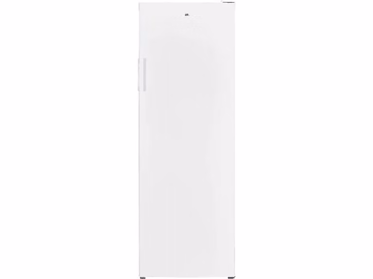 Congelador vertical OK OFZ 541 E W de 242 l con 7 cajones, color blanco (Reacondicionado)