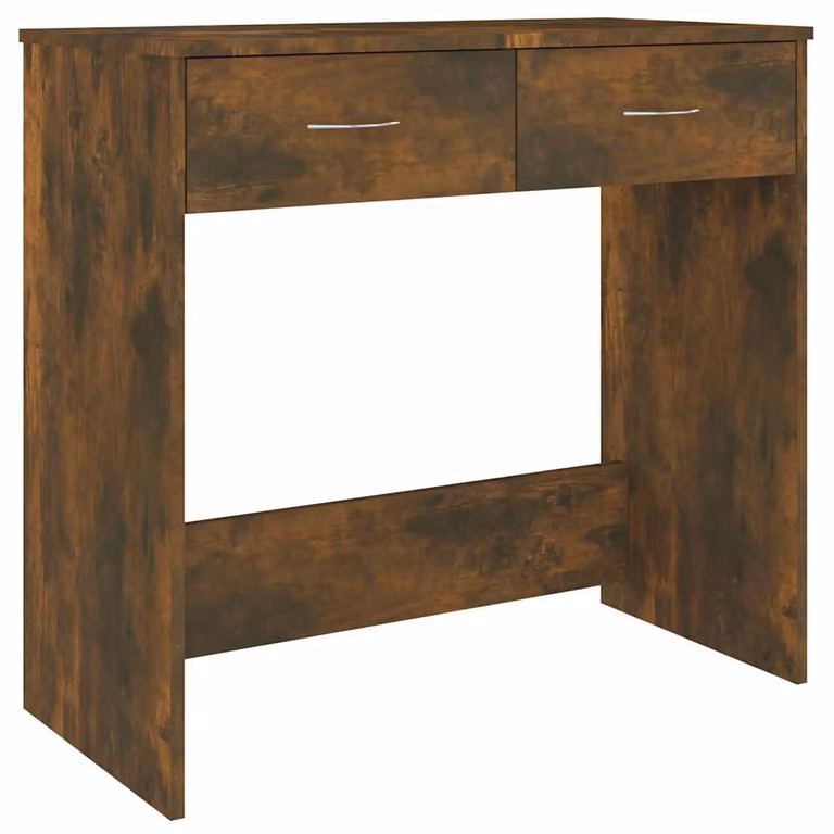 Escritorio de madera moderno vidaXL en color roble marrón para oficina o habitación infantil An/P/Al: 80 x 40 x 75 cm
