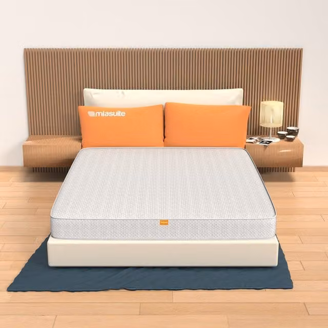 Colchón plegable MIASUITE de espuma cold foam en color blanco, An/P/Al: 160 x 200 x 14 cm