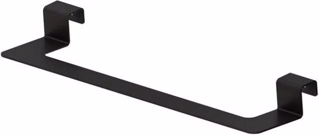 Toallero de barra para colgar Etna Beltrán en metal negro