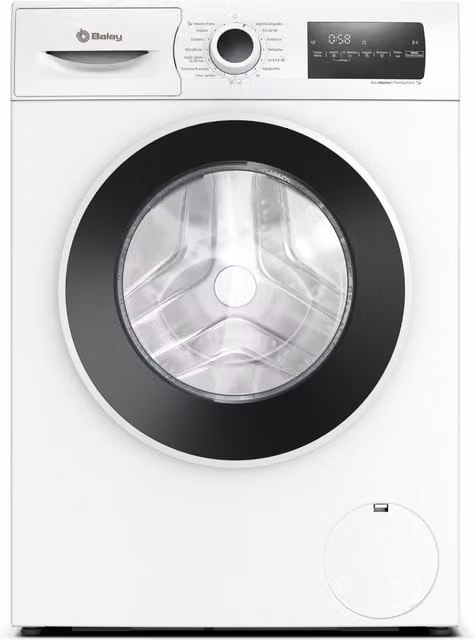 Lavadora de carga frontal Balay 8 kg 1400 rpm Clase A Blanco 3TS385B