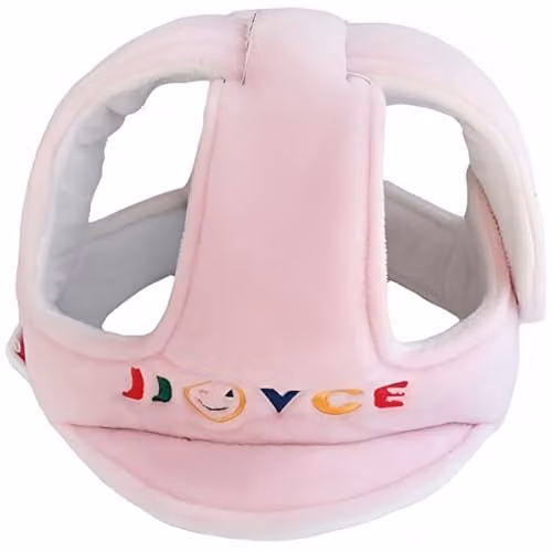Casco de protección para bebé iwobi color rosa con almohadilla transpirable y ajustable