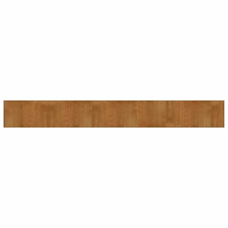Alfombra rectangular de bambú vidaXL marrón con antideslizante An/P: 60 x 500 cm