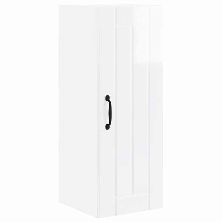 Armario de pared para cocina vidaXL LUCCA blanco brillante An/P/Al: 30 x 31 x 80 cm