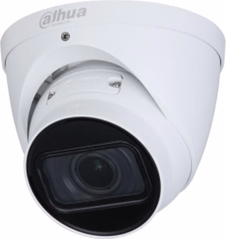 Cámara IP Dahua Technology Lite de 5MP con tecnología IR para interior y exterior, conexión por cable y montaje en techo, color blanco