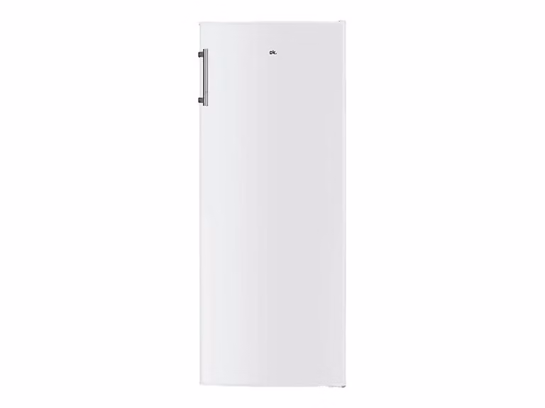 Frigorífico de una puerta ok. OFR 311 D W con compresor, color blanco, capacidad de 242 l y altura de 143 cm