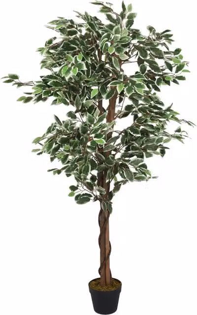 Árbol ficus artificial verde vidaXL de 150 cm