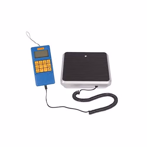 Báscula digital de cocina Super-Ego SCL en acero inoxidable y plástico color azul