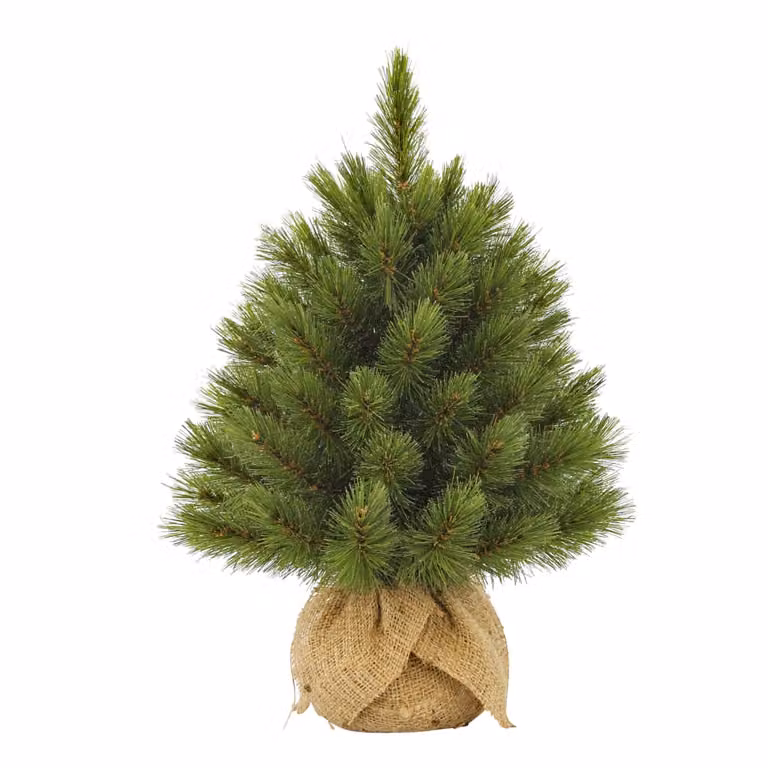 Árbol de Navidad artificial Triumph Tree de mesa color verde, Al x An x P: 36 x 36 x 45 cm
