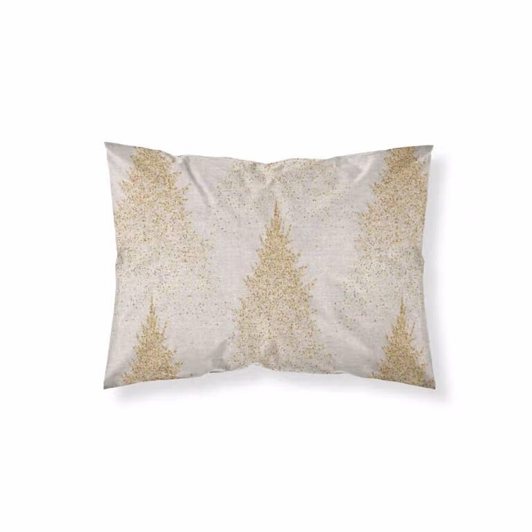 Funda de almohada Muare Home multicolor con diseño de Navidad, 100% poliéster, 65 x 65 cm