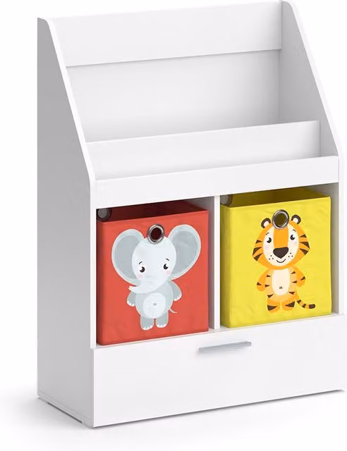 Estantería infantil Luigi de Vicco en color blanco, An/Al: 72 x 96.2 cm