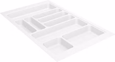 Organizador de cubiertos Arcitech Orgatray 440 de Hettich, color blanco, L: 1000 mm