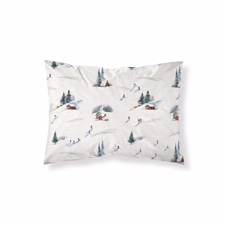 Funda de almohada Muare Home multicolor de poliéster, 80 x 80 cm